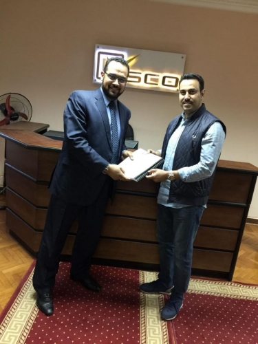 A meeting with a client from Kuwait to do a feasibility study